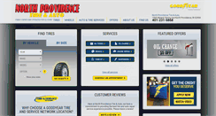 Desktop Screenshot of northprovidencetire.com