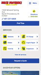 Mobile Screenshot of northprovidencetire.com